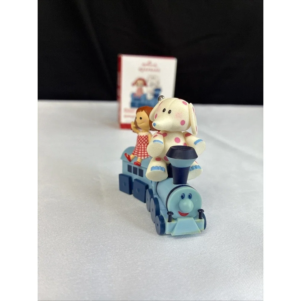 Hallmark 2014 Rudolph 50th Anniversary Misfit Toys Ornament QXI2863 Blue Train